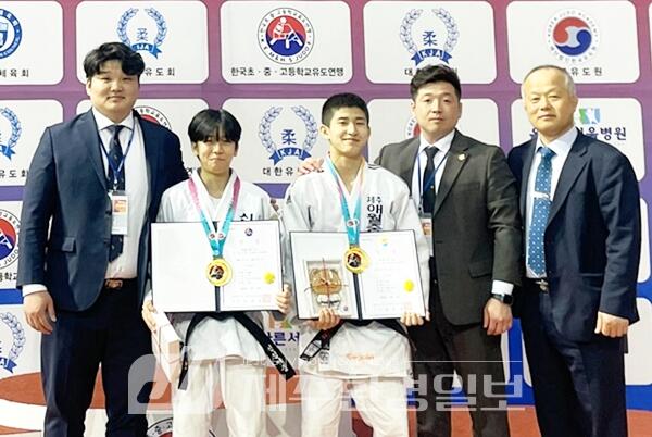 김지후, 2개 대회 연속 정상..제52회 춘계 전국초·중·고등학교 유도연맹전