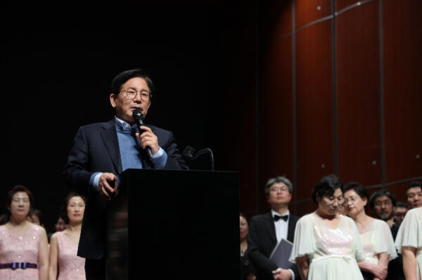 박강수 마포구청장, 환상의 하모니 '제1회 마포 대합창제' 참석