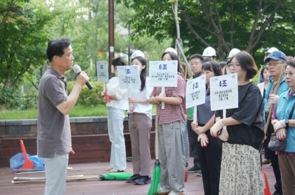 성북구, 장위3동 주민들 자율 청소 활동에 나서