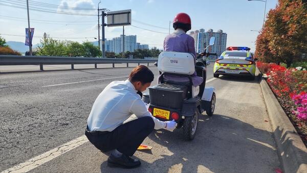 함안경찰서, 농번기 교통사고 예방 안전활동 추진