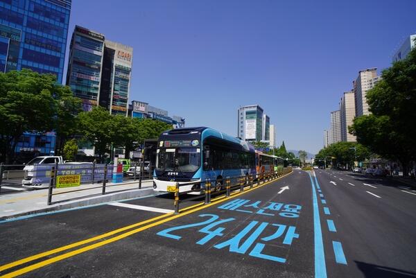 창원 원이대로 S-BRT 임시 개통 한 달, 교통체계 안정화