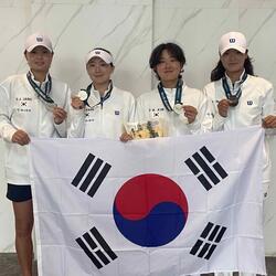 한국 여자 테니스 국가대표팀,국가대항전 빌리진 킹 컵 2년 연속 플레이오프 진출!!