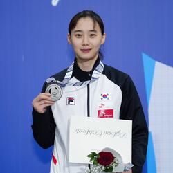 한국 여자 사브르 종목, 윤지수 은메달, 전하영 동메달 획득!!!