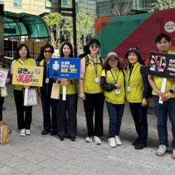금천구, 제37회 세계 금연의 날 앞두고 '담배 연기 ZERO' 캠페인 벌여