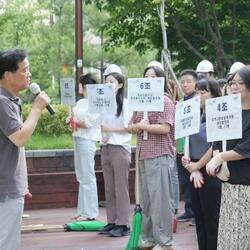 성북구, 장위3동 주민들 자율 청소 활동에 나서
