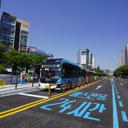 창원 원이대로 S-BRT 임시 개통 한 달, 교통체계 안정화