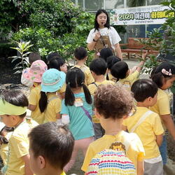 함양군 어린이들과 함께한 화훼체험학습 인기