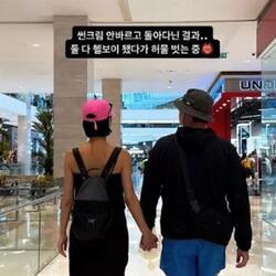 조혜원, 이장우와 당당 데이트 현장 공개…해외 여행 중 손잡고 행복한 모습