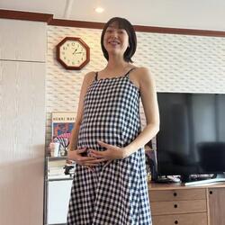 이은형, 임신 28주 차 행복한 모습 공개...팬들 "이은형 언니 임신 모습도 예뻐요"