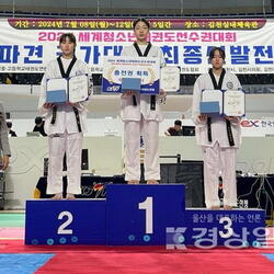울산, 세계청소년태권도선수권 국대 3명 배출