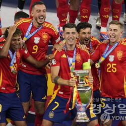 스페인, 잉글랜드 누르고 유로 최초 4회 우승 영예
