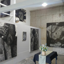 화가 부부의 30년여 예술혼 '가자 쿤스트 하우스' 오픈