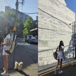 김사랑, 46세에도 여전한 미모…선글라스 낀 채 테니스장 향하는 모습 공개