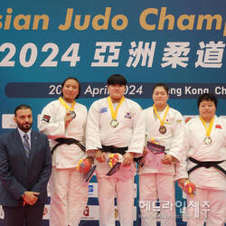 제주 이현지, 2024 아시아유도선수권대회 '금메달' 