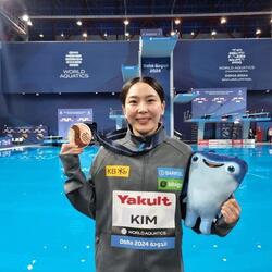 김수지 “올림픽 출전권에 세계선수권 동메달까지…보상받았다”