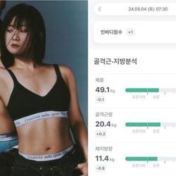 박나래, 4개월 만에 81점 인바디 점수 달성...건강한 몸 유지 비결 공개