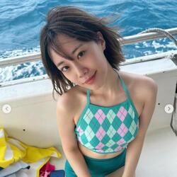 허영지, 괌에서 청초 섹시한 수영복 자랑…솔로 활동 이후 근황 공개