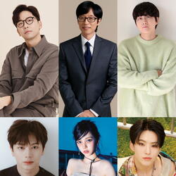 KBS2 新 파일럿 예능 <싱크로유> 유재석-이적-이용진-육성재-세븐틴 호시-에스파 카리나, ‘음악+입담’ MC 라인업 공개!